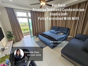 Town Area - Riverine Diamond Condominium Studio Unit For Rent