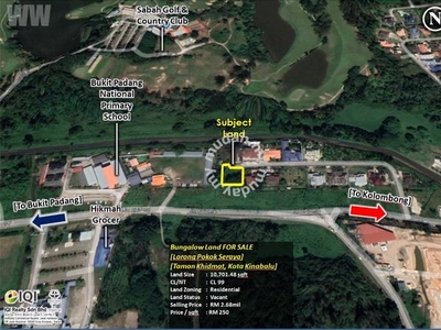 Bungalow Lot | VIP Lot | Taman Khidmat | Bukit Padang