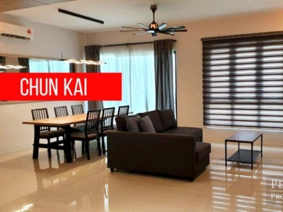 Raffel Tower @ Gelugor Fully Furnished Seaview High Floor For Rent