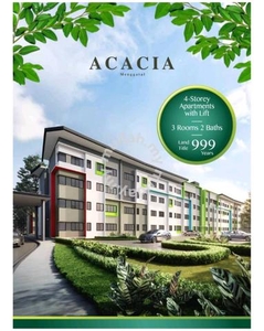 Acacia Menggatal Apartment With Lift CL999 For Sale New Property