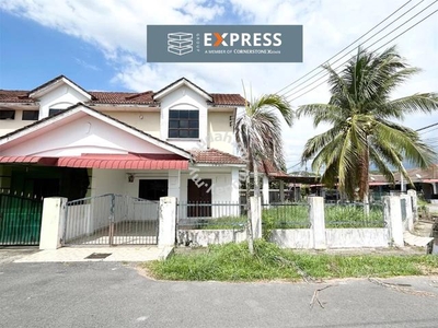 Double Storey Terrace Corner House at Jalan Dato Permaisuri 3