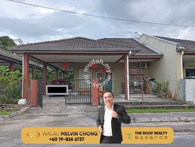 Semi Detached Single Storey House At Batu 13 Taman Sentuh For Sale