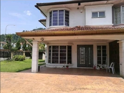 Corner Double Storey House At Taman Segar Perdana For Sale