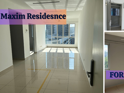 Maxim Residences 2R2B For Rent [Ready to move in] @ Taman Len Sen,Taman Connaught,Jalan Cheras,Eko Cheras,Leisure Mall,SUKE,CKE
