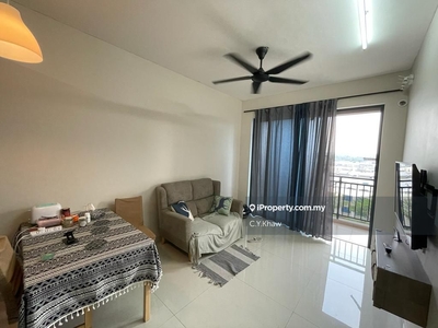 Central park @ Tampoi Fully furnished Unit, Low floor, 543 sqft