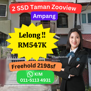 Cheap Rm253k 2 Storey Terrace House Taman Zooview