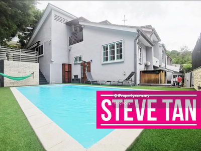 Double Storey Bungalow Land 6220sf Tastefully Reno Private Pool