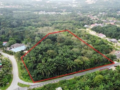 (Dual Frontage, Dkt Uitm)Tanah Pembangunan 5.9 Ekar di Kg Bukit Kapar