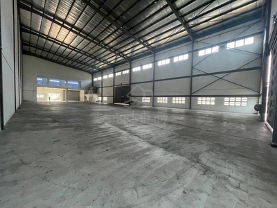 FREEHOLD Semi D Factory with 2 Storey Office, Meru, Klang