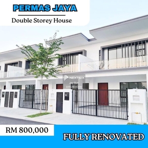 FULLY RENOVATED Permas Jaya Double Storey House
