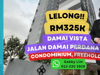 Lelong Super Cheap Damai Vista Condominium Freehold Cheras KL