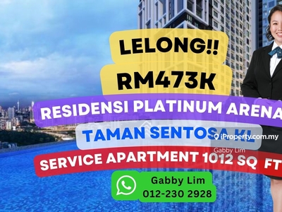 Lelong Super Cheap Residensi Platinum Arena @ Taman Sentosa KL