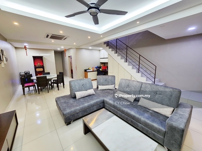 Modern 3 sty Linked House at Suria Homes Tmn Sri Segambut for Sale