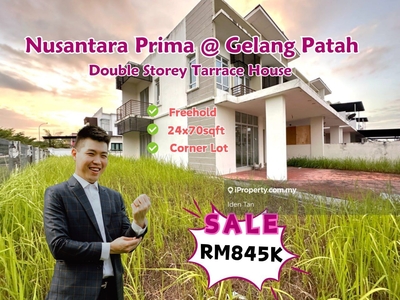 Nusantara Prima Double Storey Terrace House Corner Lot