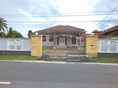 Rumah Banglo Siap Tepi Jalan Besar 2200sf di Tmn Buaya,Pengkalan Chepa