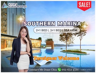 Southern Marina Residence, 2 Bed with Nice Sea View, Foreigner Welcome
