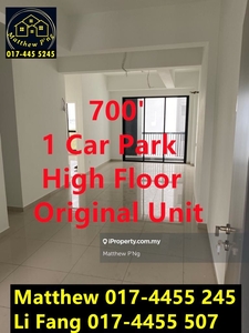 Artis 3 Condominium - Original Unit - 700' - 1 Car Park - Jelutong