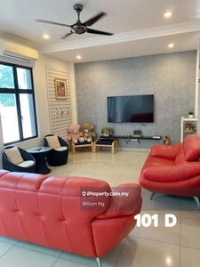 Fully Furnished Double Storey Semi-D Corner 90x68 Kota Bayu Emas Klang