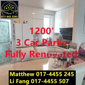 Imperial Residence - Fully Renovated - 3 Car Parks - 1200' -Sungai Ara