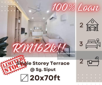 Single Storey Terrace House For Sale At Sungai Siput
