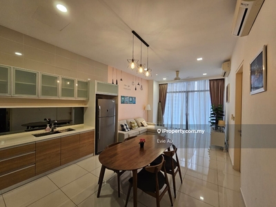 Spacious layout with long balcony