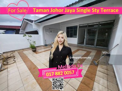 Taman Johor Jaya Renovated Single Storey Terrace 3bed