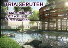Luxury Facilities Next to Midvalley @ TRIA SEPUTEH