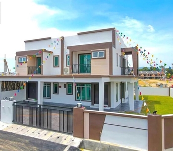 【0% Downpayment】 50x100 Double Storey Landed House LAST UNIT FreeHold Individual！Sepang !