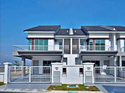 Ampang【Cash Back 45k】 24x80Super Link Double Storey House EasyLoan