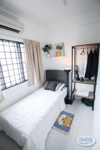 【Budget Cozy Room @ Kota Damansara】 Single Room ❗Fully Furnished ❗Low Dense #SA