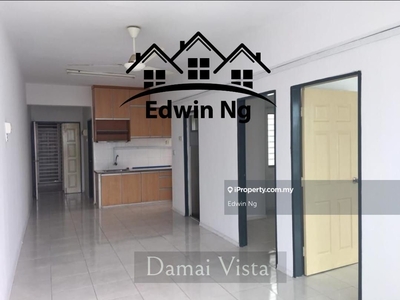 Damai Vista Apartment at Jelutong, Partially Renovated, Good Condition