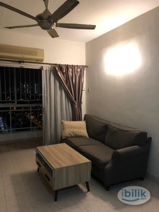 D'Aman Condo Full Furnished Middle Room with Aircon