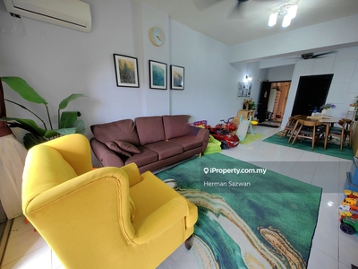 End Lot Apartment Anggerik Villa 2, Bandar Teknologi Kajang