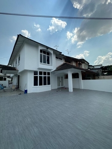 For sales/ Tun Aminah/ Jalan Hang Tuah 8/ Double storey terrace/ End lot with land/ unblock view