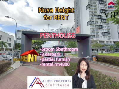 Nusa height penthousew aircon &water heater