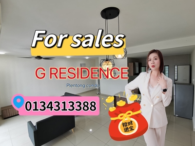 Plentong g residence g residence apartment for sales