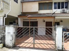 Double-Storey Terrace with Kitchen Cabinet Sri Rampai