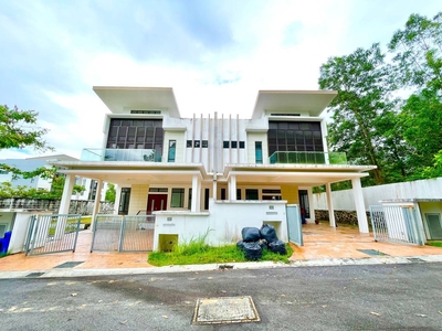 Facing Open Double Storey Semi-D House, Emery Kemensah, Ampang