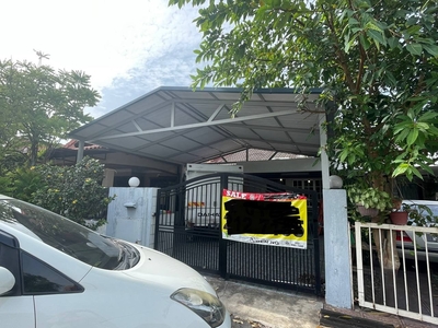 Fully Extended Single Storey House, Taman Danau Kota, Setapak