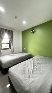 ⭐Queen Bed Master Room with Private Bathroom at Pudu, KL City Centre⭐