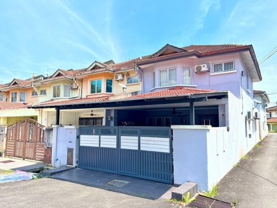 Renovated & Extended Double Storey End Lot Terraced House, Taman Lestari Putra, Seri Kembangan