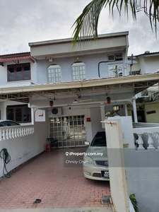 2 storey terrace house partial furnished nearby KTM, LRT for sale