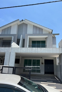 Brand new never occupied Falim Ipoh double storey endlot for sale