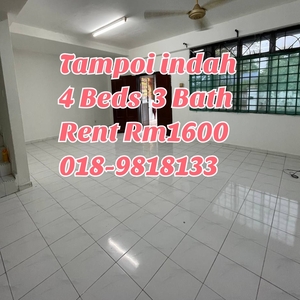 Double Storey Terrace for Rent