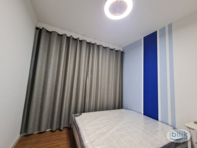 Female Unit Full Furnished Medium Room at Cheras M Vertica for Rent - FREE WiFi & Utilities