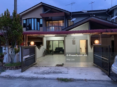 Fully Furnished Double Storey Terrace at Menglembu Facing Field