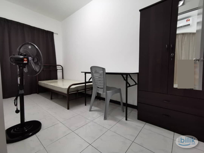 Fully Furnished Single Private Room at Maluri, Cheras near Sunway Velocity, TRX, Bukit Bintang, IKEA, MyTown, LRT / MRT, TREC, Pandan Jaya, KL City
