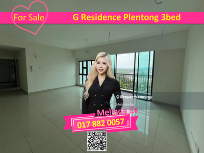 G Residence Plentong Beautiful 3bed with Carpark