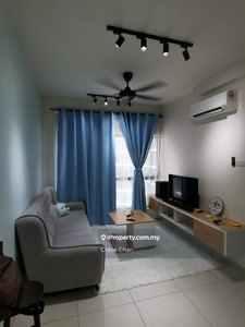 Majestic Maxim Cheras 650sqft 2r2b Near MRT Unit For Rent