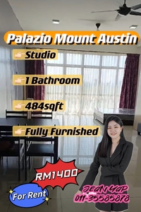 Palazio Mount Austin Studio Fully Furnish for Rent